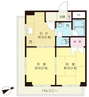 グランドプラザ【2階】の間取り