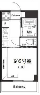 Belleviage Yokohama【6階】の間取り