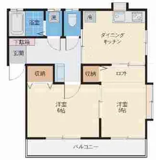 SUMIRE【2階】の間取り