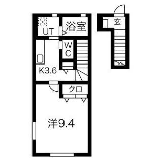 Navia D棟【2階】の間取り