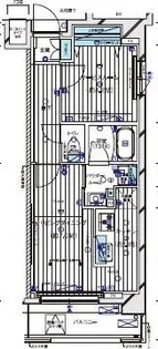 メインステージ横濱黄金町【6階】の間取り
