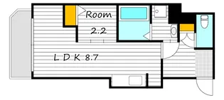 月光 幸町【9階】の間取り