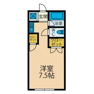 トモハイムA【1階】の間取り