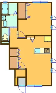 オーチャード田園調布A【1階】の間取り