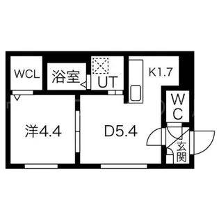 コローレN18W6【2階】の間取り