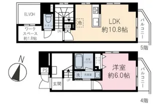 Casa Flag Shibuyaの間取り