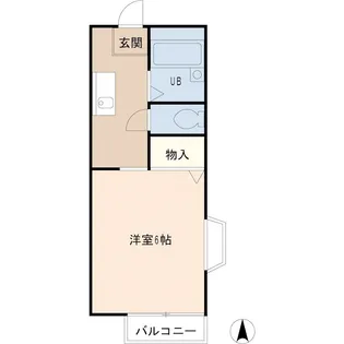 サンパーク【2階】の間取り