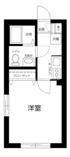 プランドール蔵前【1階】の間取り