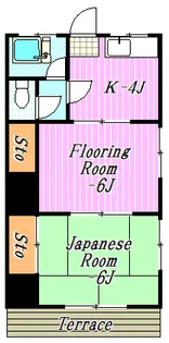 フローラ3(中葛西)【1階】の間取り