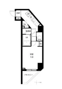 アーバンパーク入谷(旧オープンブルーム入谷)【5階】の間取り