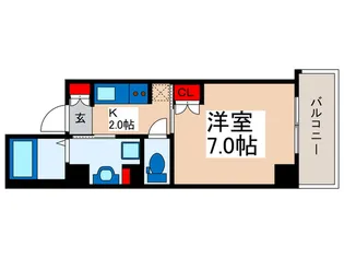 STATIONTOWERURAYASU【12階】の間取り