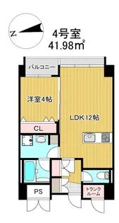 PAXレジデンス【5階】の間取り