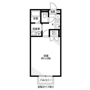 アムール エフ 1番館【2階】の間取り