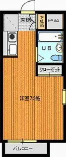 ゴールデンゲート【3階】の間取り