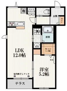 Villa Felice【3階】の間取り