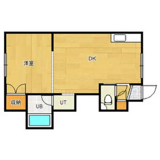 パレスエイト【1階】の間取り