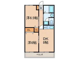 フリーダム【1階】の間取り