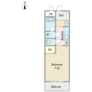 トシノ邦栄マンション【2階】の間取り