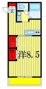 メゾン・ド・レスポワール【2階】の間取り