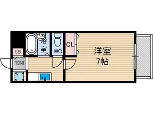 セシルコート【2階】の間取り