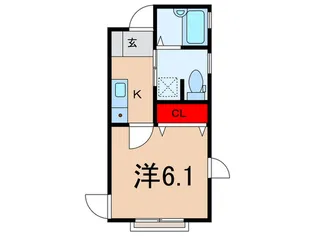 エムステージ西大泉【1階】の間取り