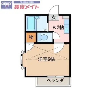 ルネスガーデン【2階】の間取り