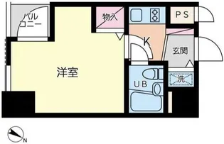 メゾン・ド・ヴィレ桜木町【3階】の間取り