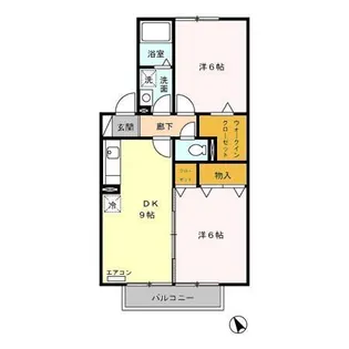 ラ ミューズ【2階】の間取り