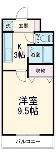 サンライズヒルズ【3階】の間取り