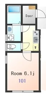 Desire Forest Kodaira【1階】の間取り