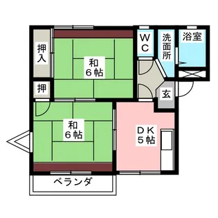 ドミール木村【2階】の間取り