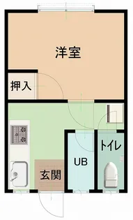 曙ハイツ【1階】の間取り