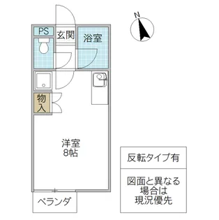 Kハイツ A棟【2階】の間取り