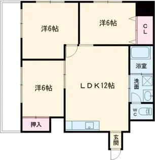 トラストM【5階】の間取り