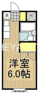 ハイツライラック【3階】の間取り