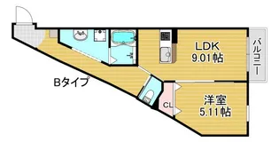 moco-5【1階】の間取り