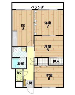 リゾナーレ麻里布【7階】の間取り