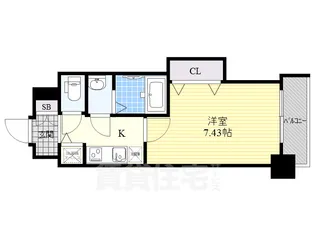 Luxe茨木【1階】の間取り