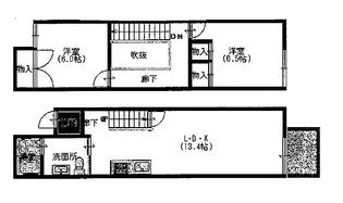 KITANO HOUSE【1階】の間取り