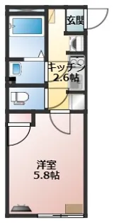 SUN HOUSE【1階】の間取り