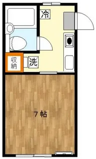 ジュネス緑ヶ丘【2階】の間取り