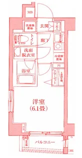 アイル横浜ノース【3階】の間取り