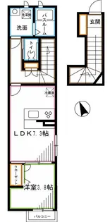 フェリーチェ【2階】の間取り