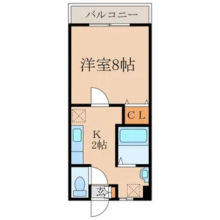 エムハイツ B棟【1階】の間取り