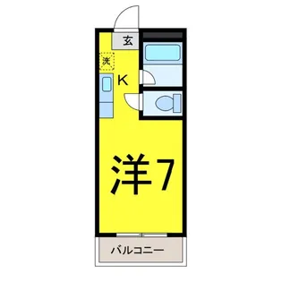 シティホームズ桜木町(熊谷市桜木町)【3階】の間取り