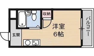 プリマベーラ堺東【2階】の間取り