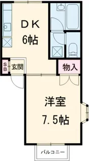 第三メゾンサエキ【1階】の間取り