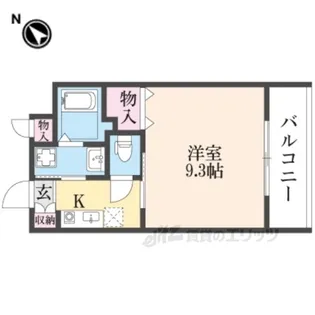 ルーセントオーデンアネックス【1階】の間取り