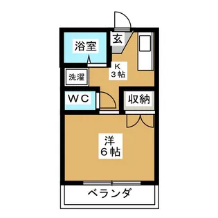 エクセル東船橋C棟【1階】の間取り