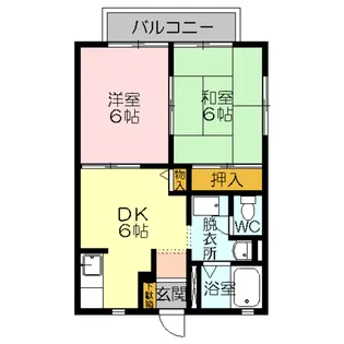 ビンヤード【2階】の間取り